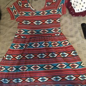 Forever 21+ patterned dress